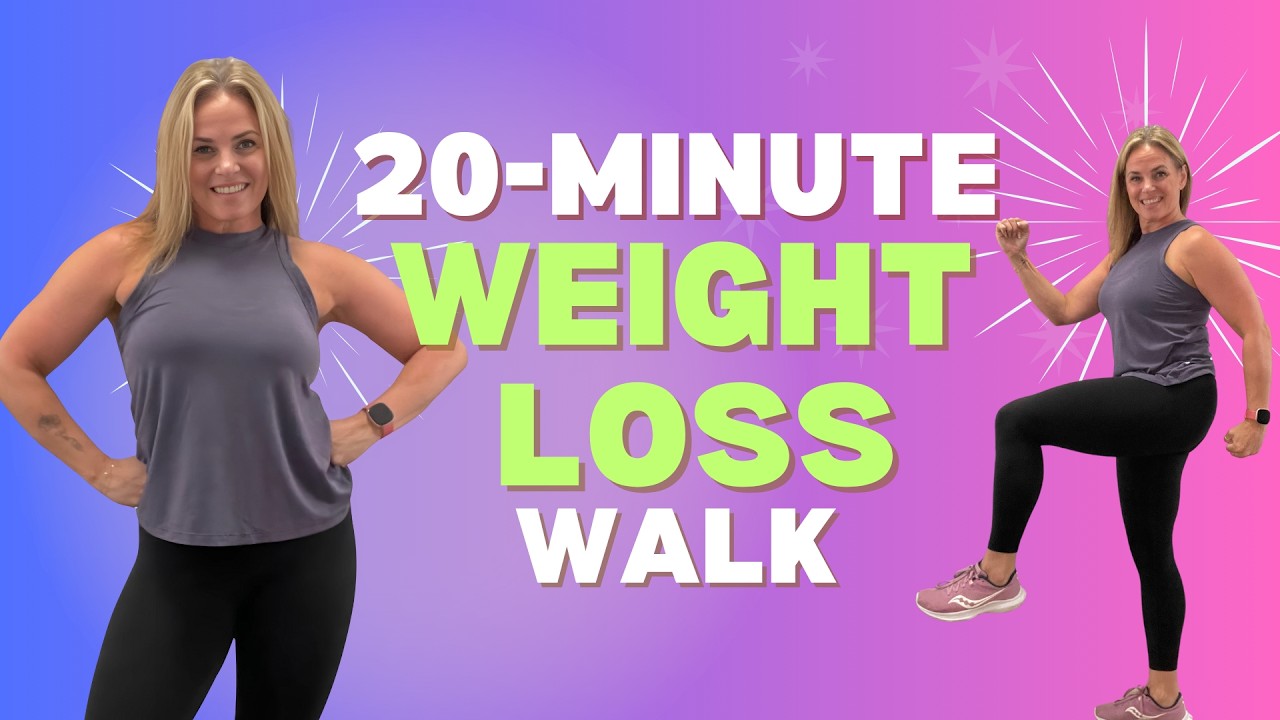 20 Min Walking Workout to Burn Belly Fat Women 50+