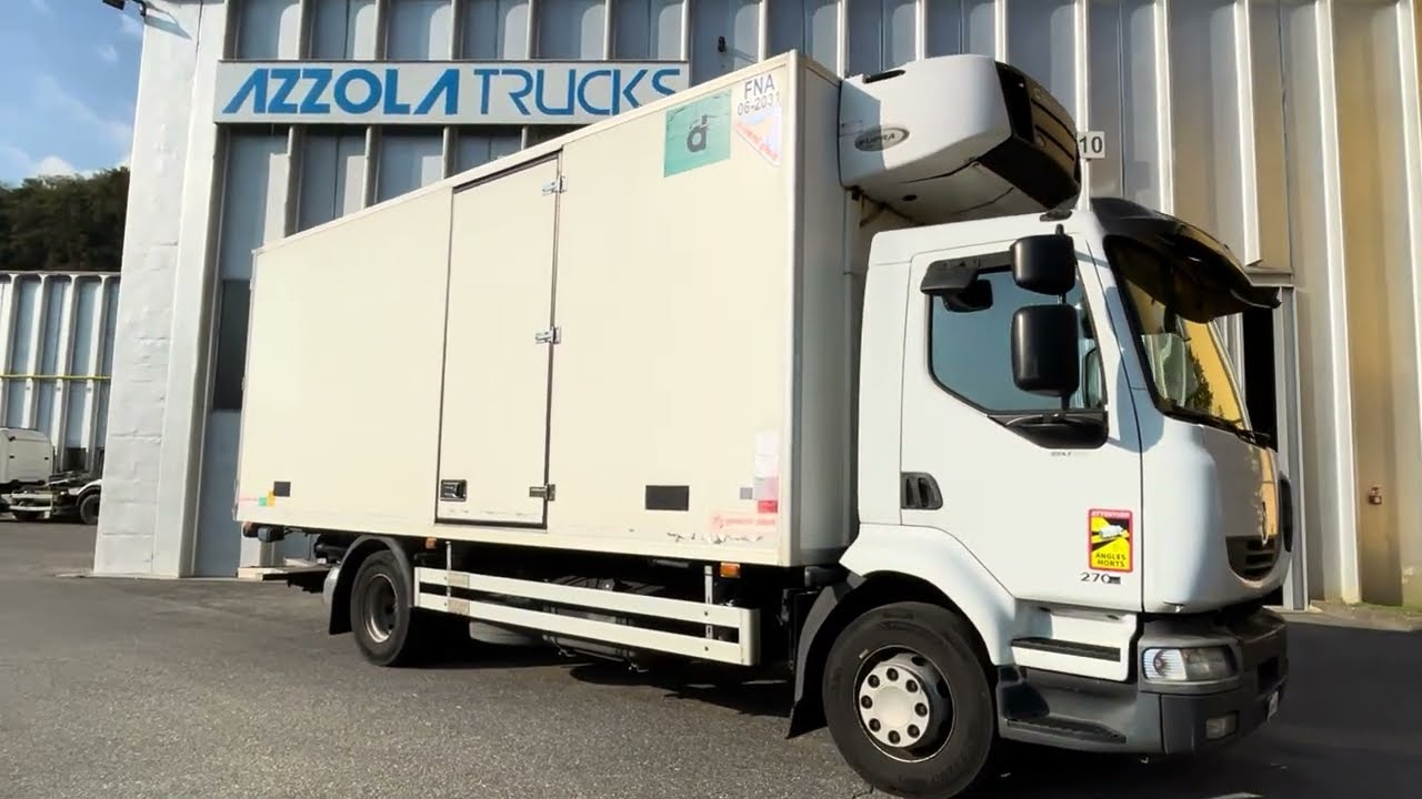 Motrice 2 Assi Isotermica Usata 15 EPAL | Renault Midlum 270.16