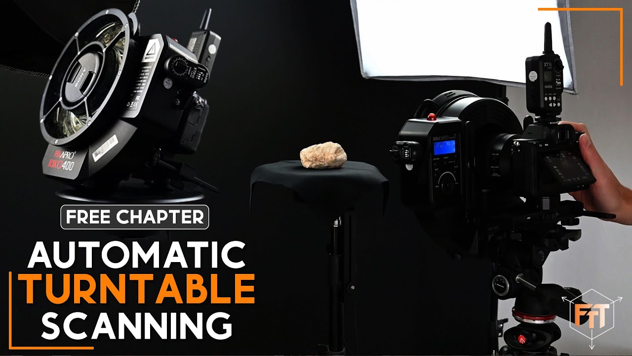 Photogrammetry - Automatic Turntable Scanning - Free Chapter