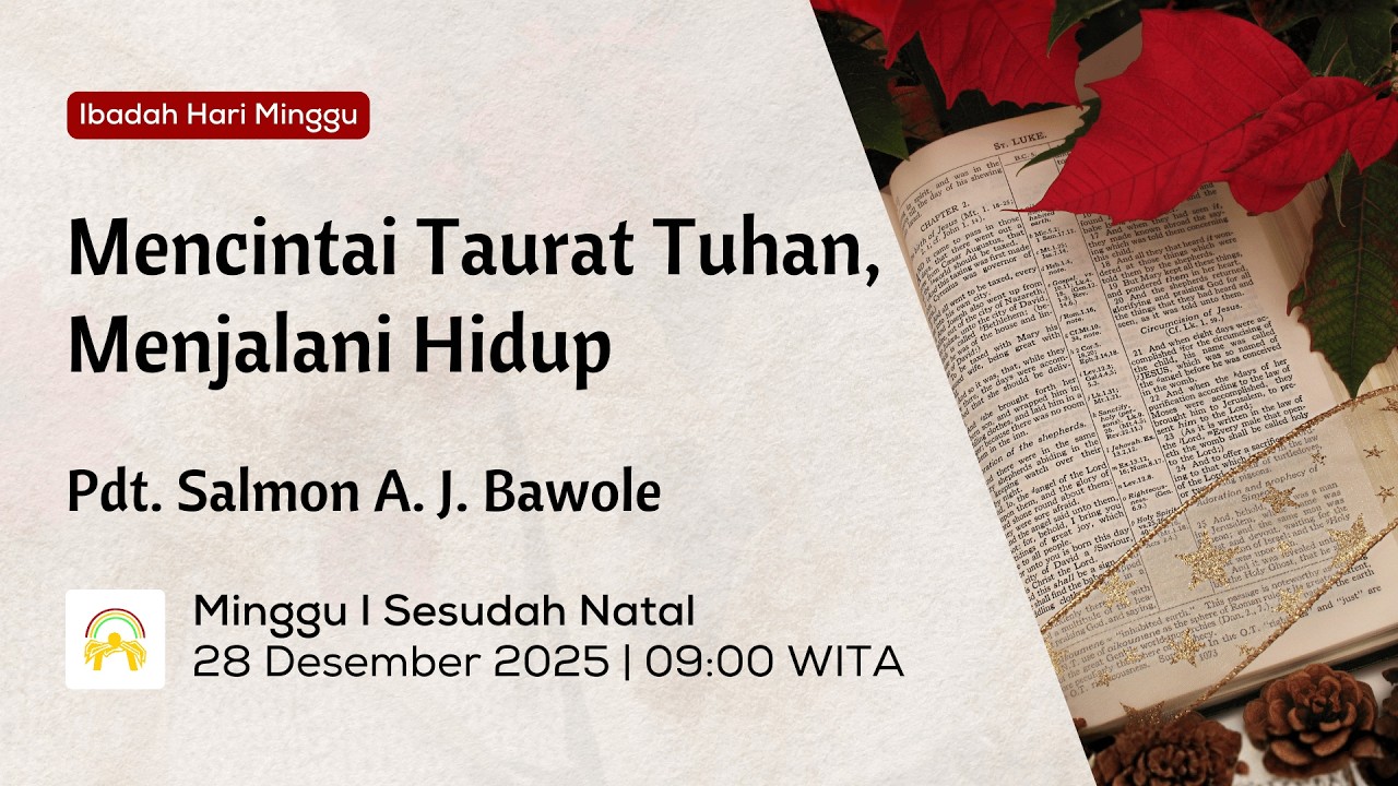 IBADAH HARI MINGGU GPIB IMMANUEL | 28 DESEMBER 2025
