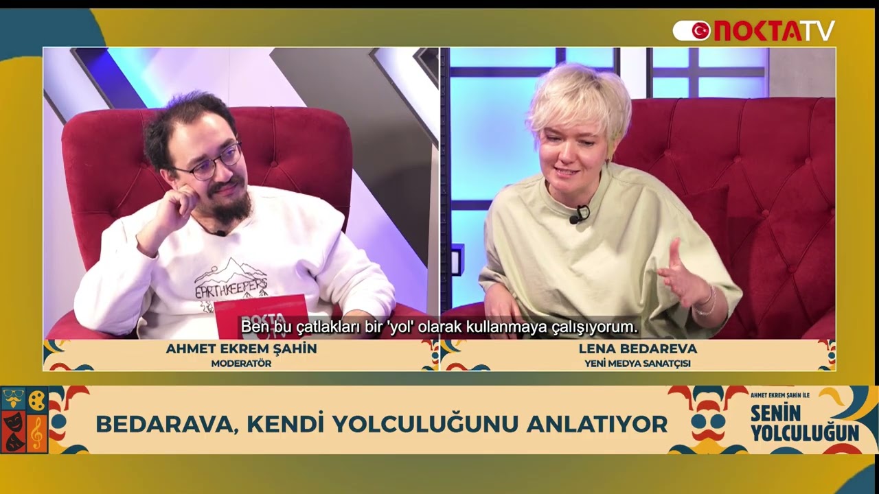 Yeni Medya Sanatçısı Lena Bedareva | Ahmet Ekrem Şahin ile Senin Yolculuğun | 14.03.2026 |