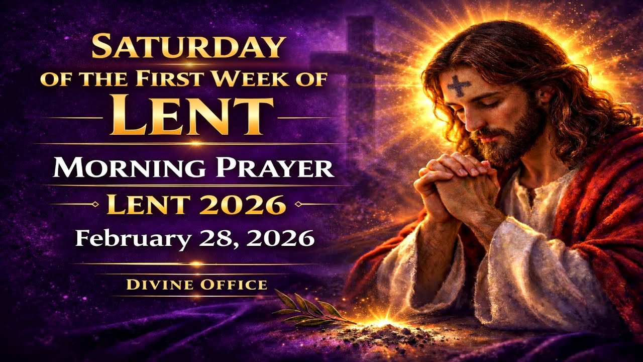 ✝️MORNING PRAYER (LAUDS) | Liturgy of the Hours | February 28, 2026 #MorningPrayer #February28 #Lent