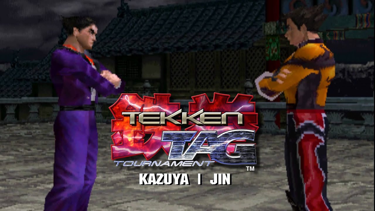 Tekken Tag Tournament (Arcade Version) Playthrough  - Kazuya Mishima /Jin Kazama