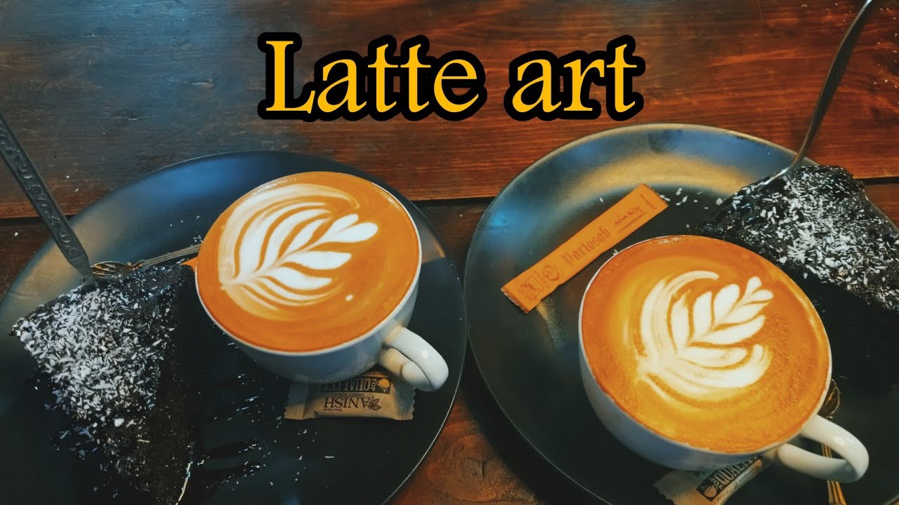 cool latte art | make a great latte art
