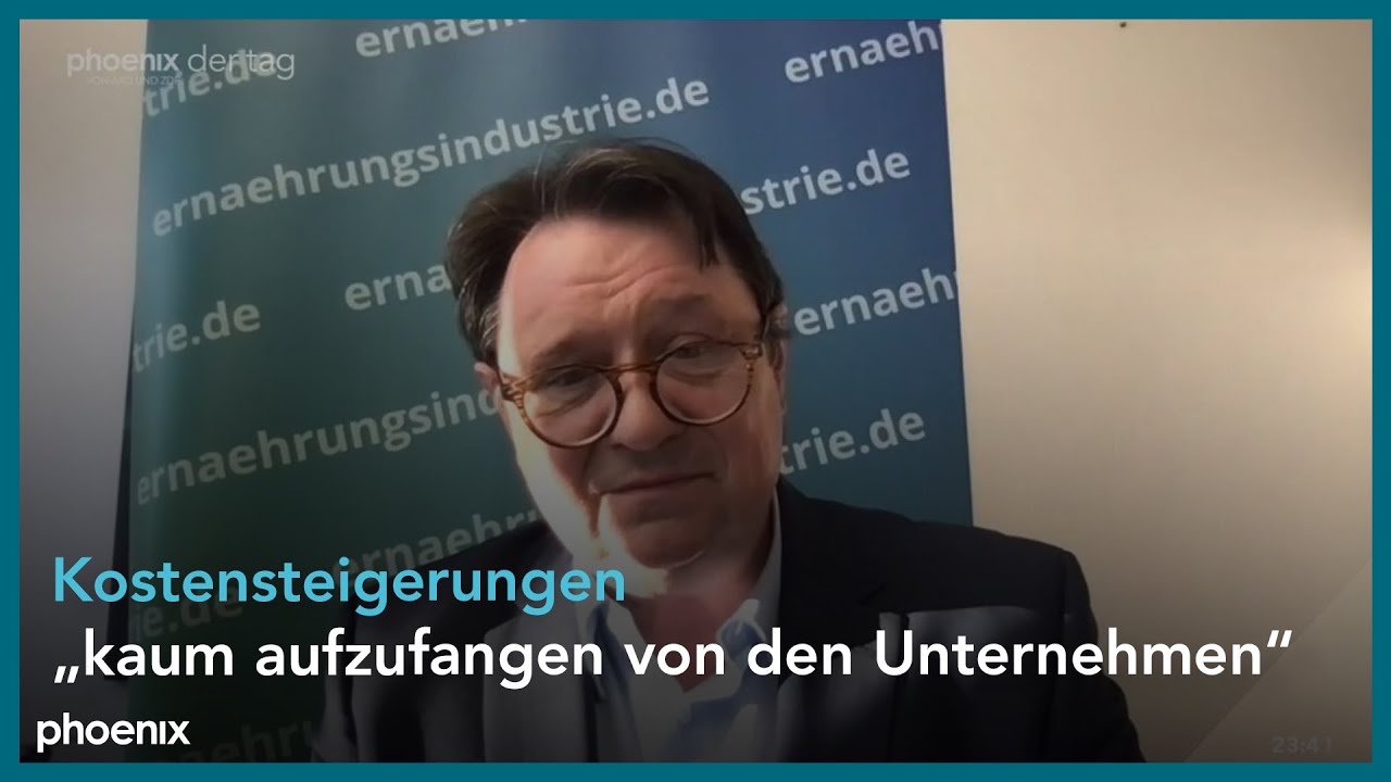 Schaltgespräch mit Christoph Minhoff (Lebensmittelverband Deutschland)