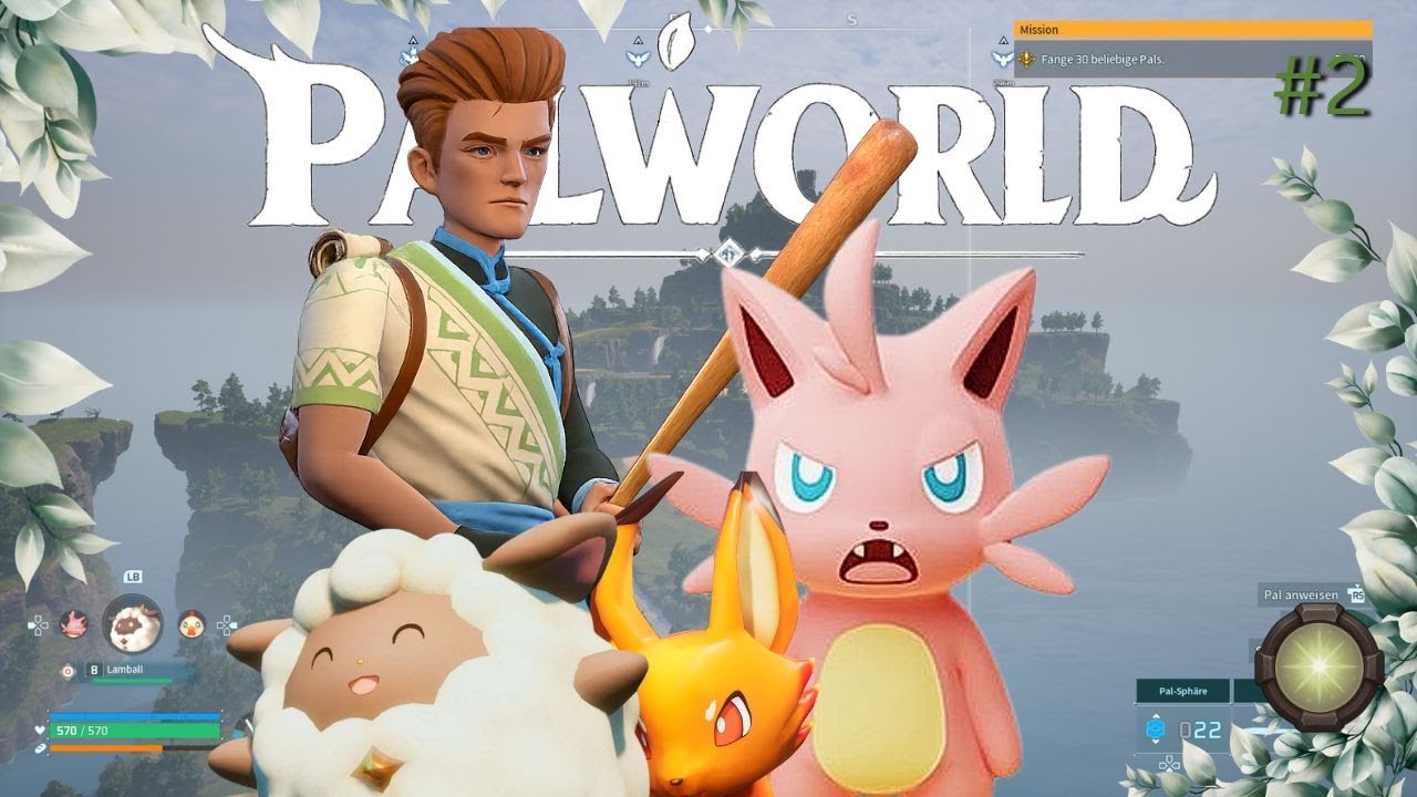 Unsere ersten Pals & Quests! 🐑🔥 • #2 • Palworld [Deutsch | Let’s Play | PC]