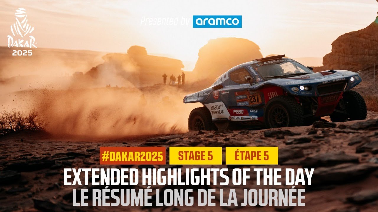 Extended highlights of Stage 5 presented by Aramco - #Dakar2025