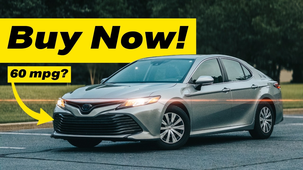 This Toyota Camry Hybrid gets INSANE Gas Mileage!