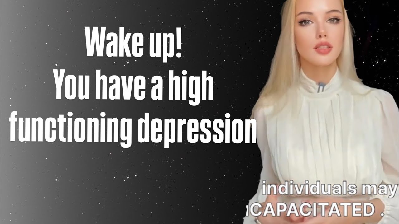There’s 88% possibility that you have a high functioning depression | CATH S TALKS