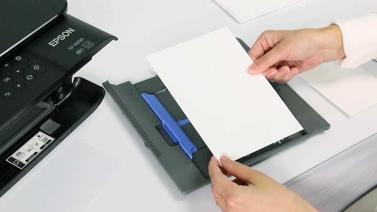 Epson Expression Premium XP-6000 | Paper Loading Tips and Tricks