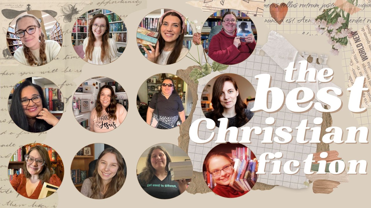 the BEST CHRISTIAN FICTION RECOMMENDATIONS for 2026 - a Christian BookTuber collab