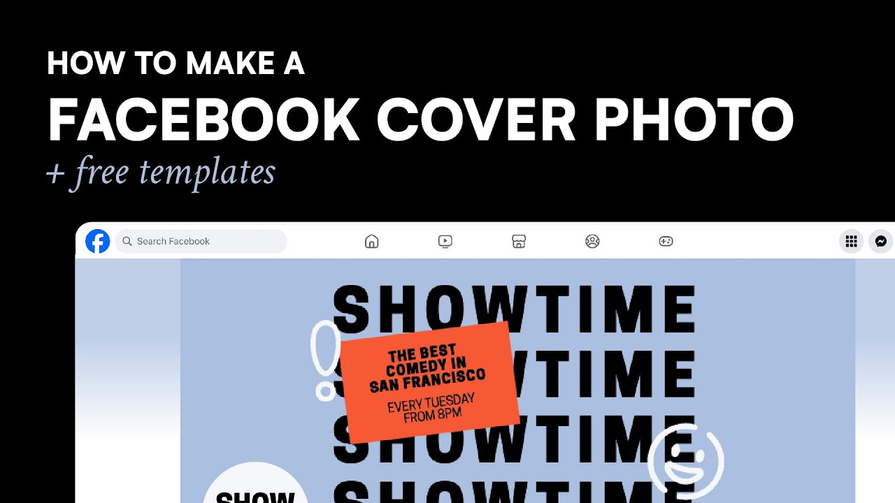 How to Design a Facebook Cover Photo + Free Templates