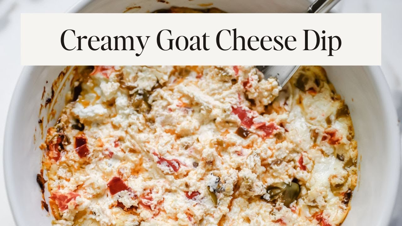 The 4-Ingredient Creamy Goat Cheese Dip Everyone Raves About (
