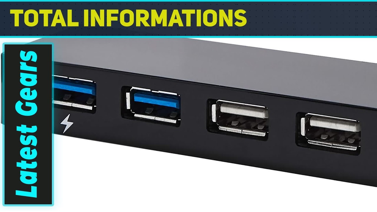 USB-хаб Amazon Basics на 10 портов USB 3.0 &mdash; лучший высокоскоростной концентратор