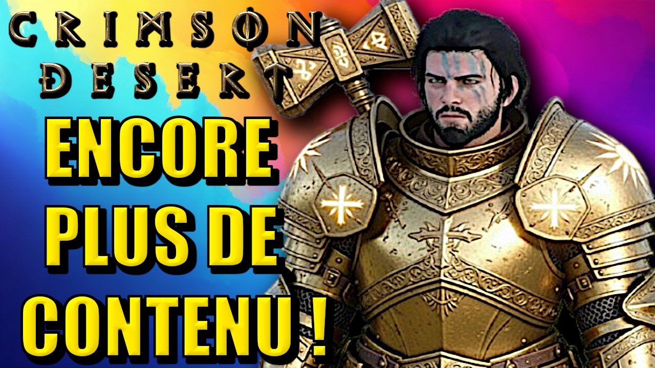 CRIMSON DESERT NOUS RÉVÈLE ENCORE PLUS D'INFOS SUR LE JEU !