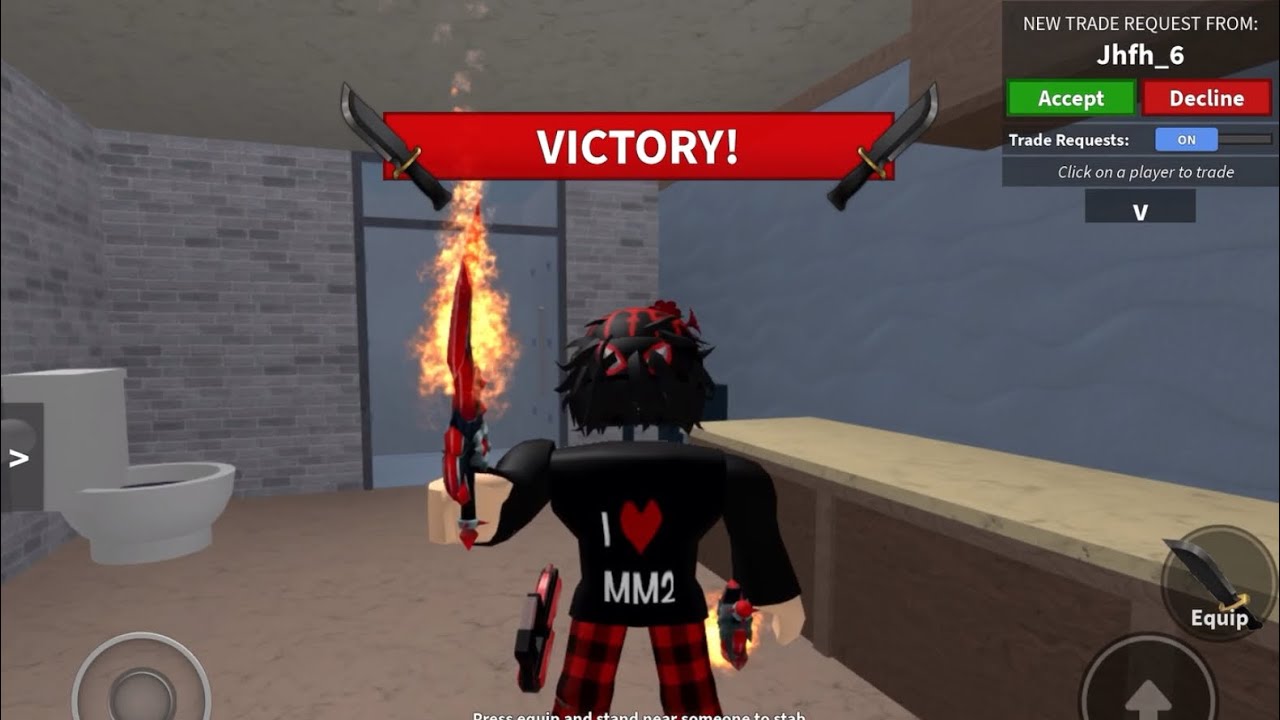 Mm2 mobile gameplay