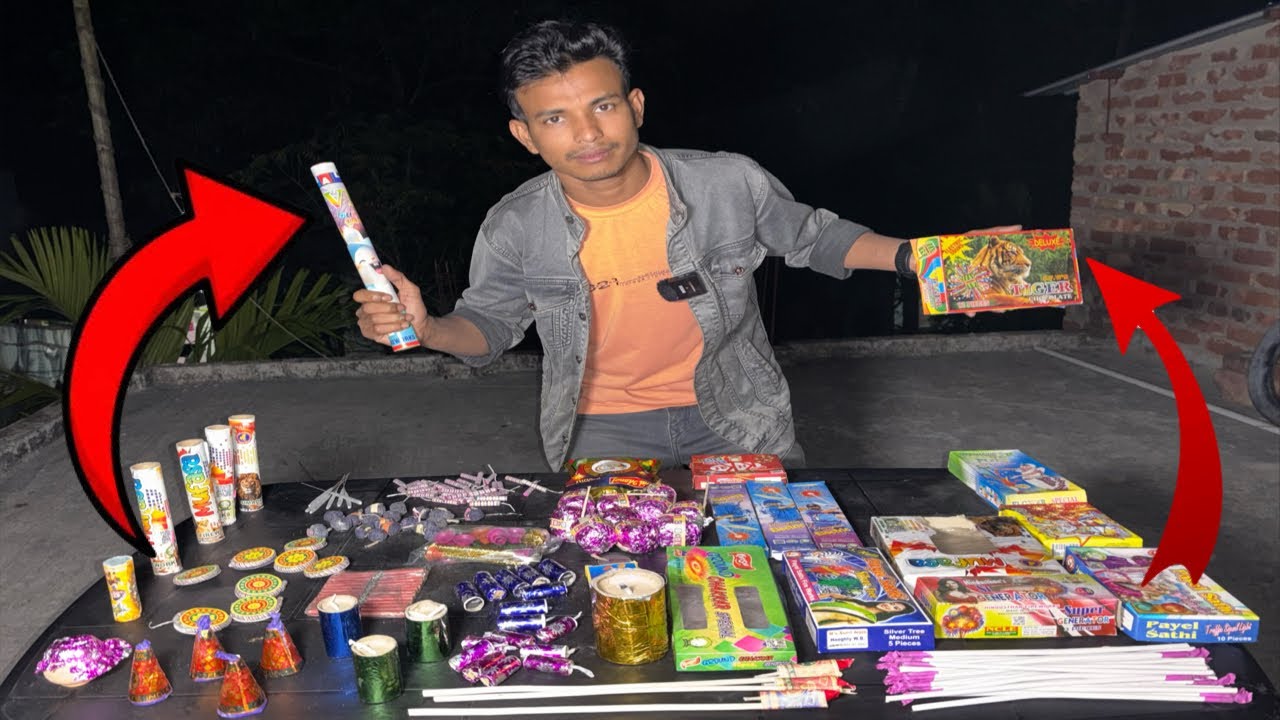 Different Types Of Diwali Fireworks Testing Part 2 // দীপাবলি আতশবাজি পরীক্ষার