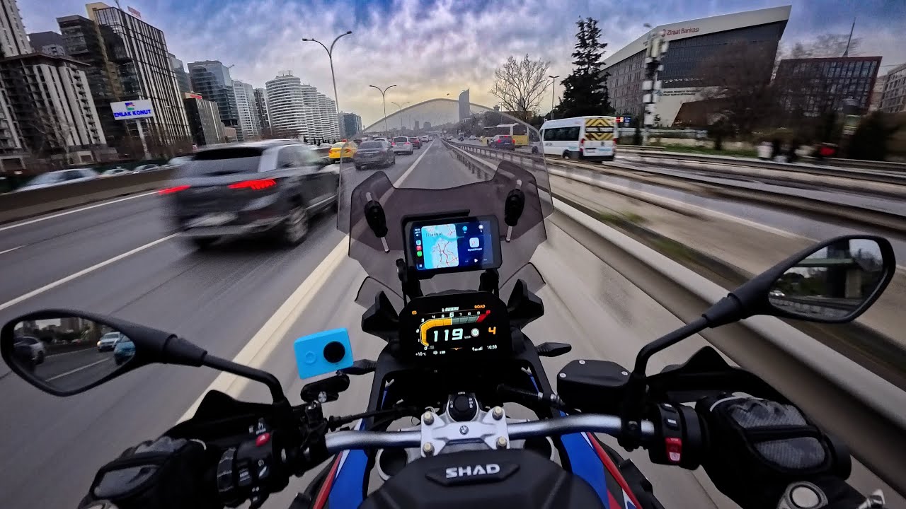BMW F800 GS ile Cehennem Gibi İstanbul Trafiği! | Kışın Üşümeden Nasıl Sürüyorum?