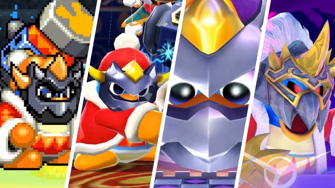 Evolution of Masked Dedede in Kirby Games (2008-2020)