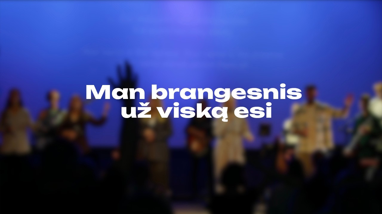 Man brangesnis už viską esi (Graves Into Gardens) | Tavo artume 2025 | Kauno Krikščionių bažnyčia