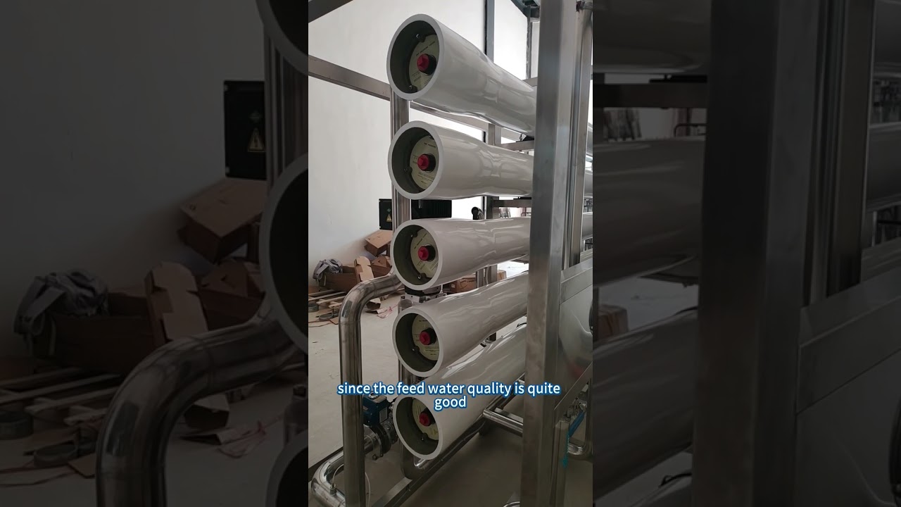 💧BNKO-20m³/h Industrial RO System | On-Site Installation & Commissioning