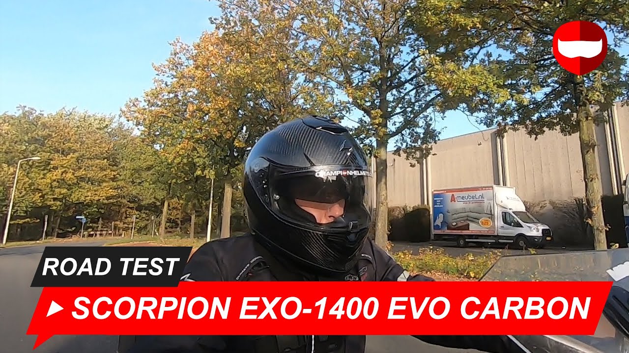 Scorpion EXO-1400 EVO Carbon - Review & Road-test - ChampionHelmets.com