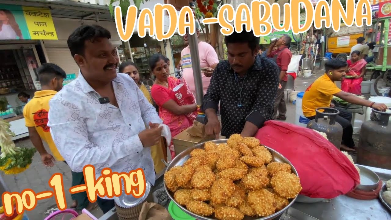 Pune's Famous Sabudana Vada | Sabudana vada in pune |  Indian Street Food