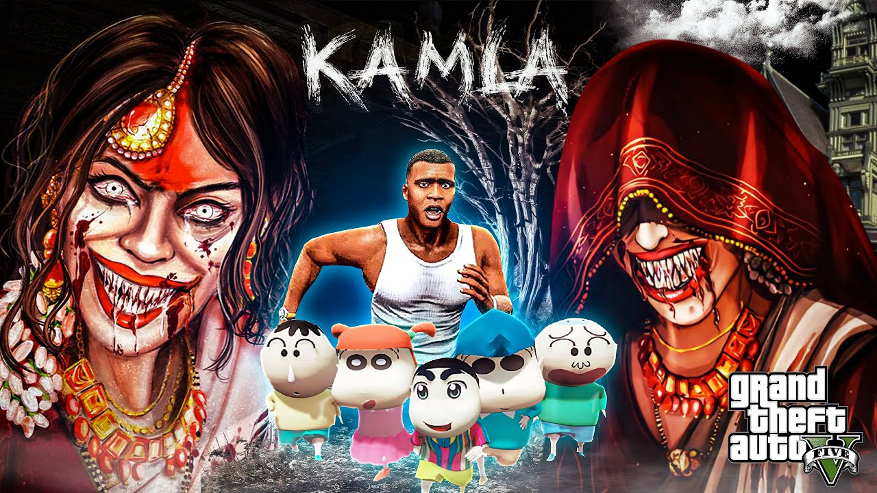 Franklin and Shinchan and his Friends Fight With Kamla Indian Ghost For Save Avengers in GTA V!(End)