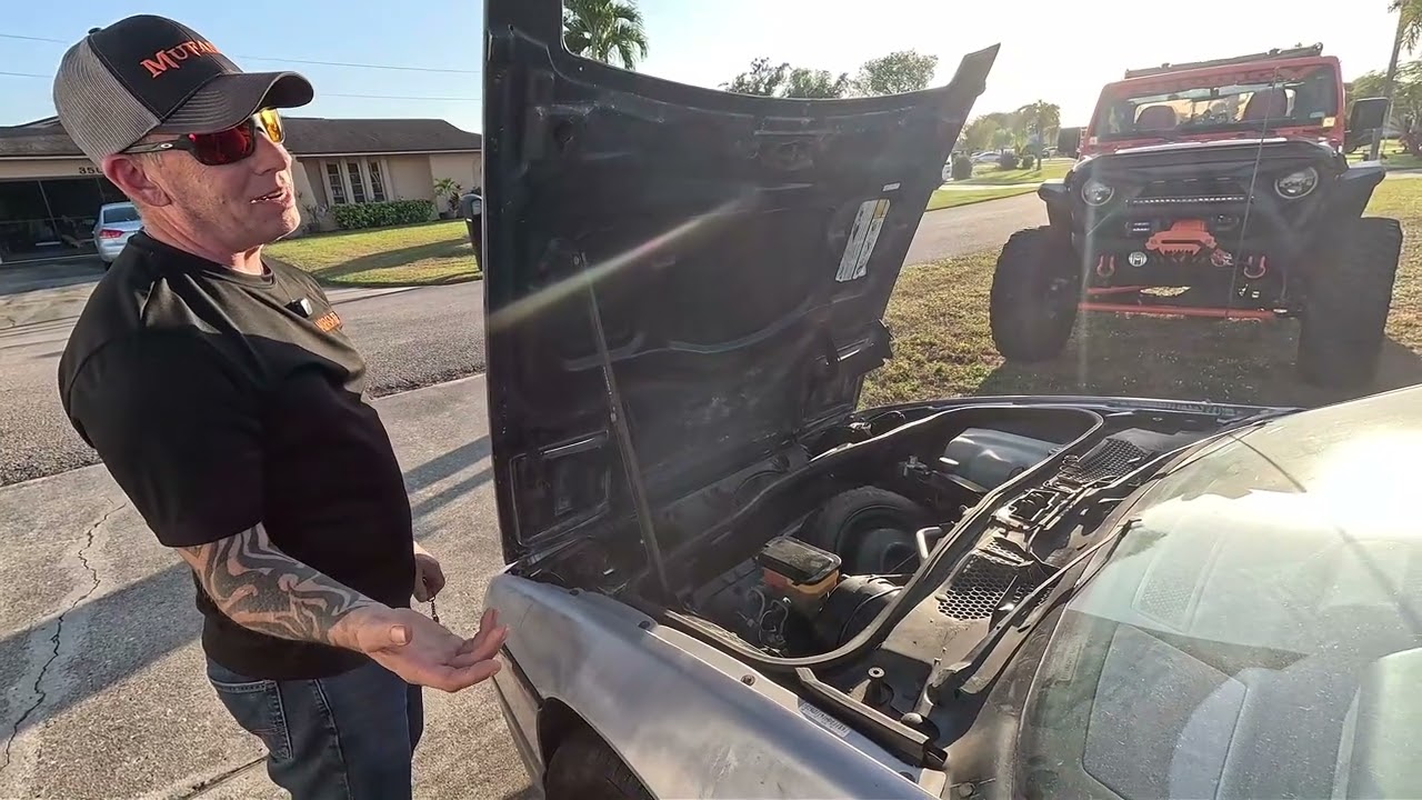 1987 pontiac fiero GT  (somedays i just want to run it over with Mufasajeep) #1 video fiero repair