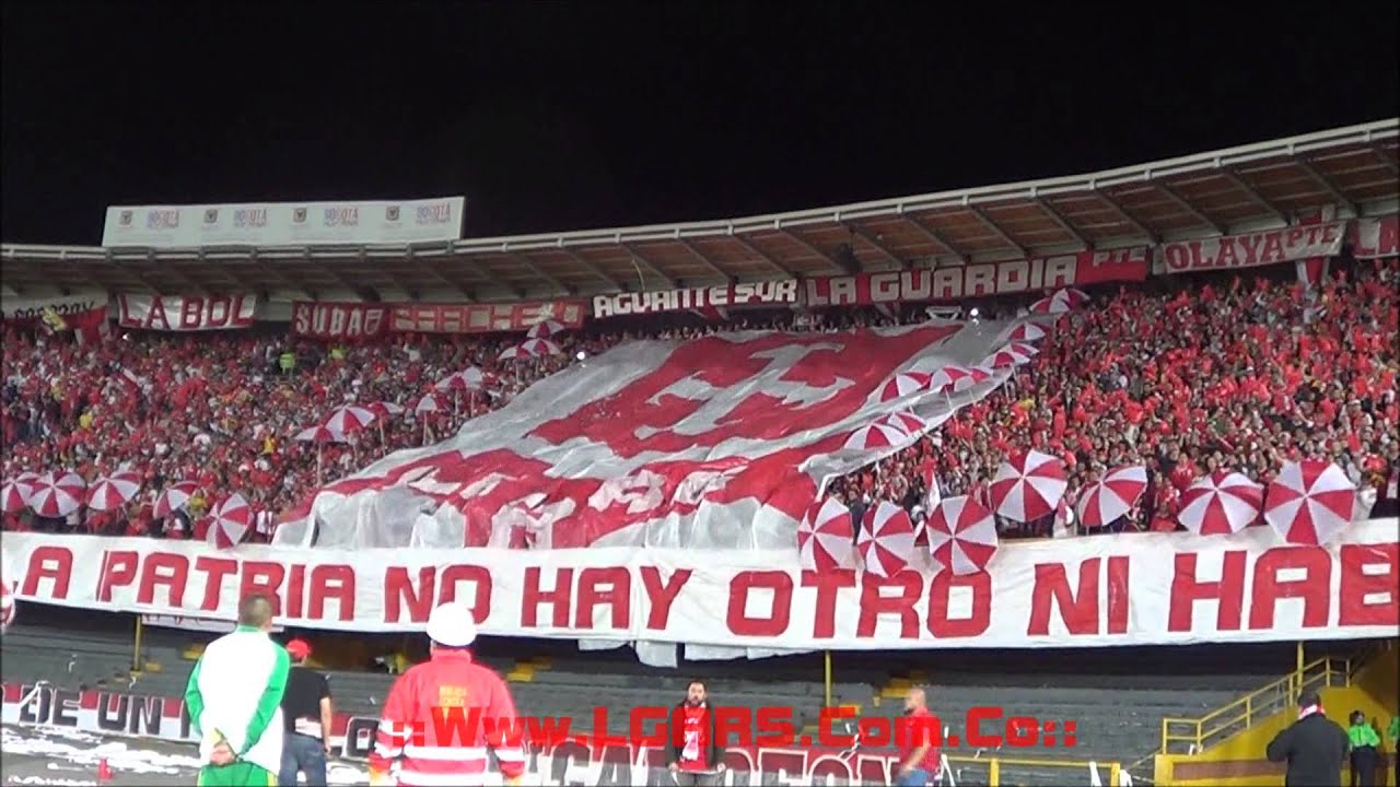 EN LA PATRIA NO HAY OTRO NI HABRÁ ! IND SANTA FE Vs Morelia - Copa Bridgestone Libertadores 2014 -