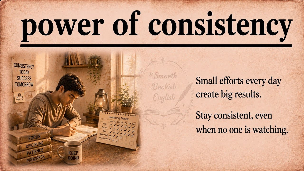 👉 The Secret Power of Consistency 🔥| Graded Reader | ESL | Life Lesson ✅ | Motivation | Englishstory