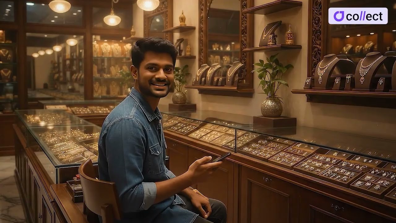 Gold Saving aur EMI Collection ab phone se! | Collect App &ndash; Har Sunaar Ki Pehli Pasand! 💛