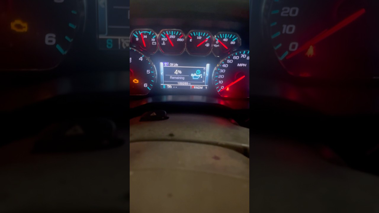 Quick Oil Life Reset &ndash; 2015 Chevy Silverado 2500HD (Step-by-Step)