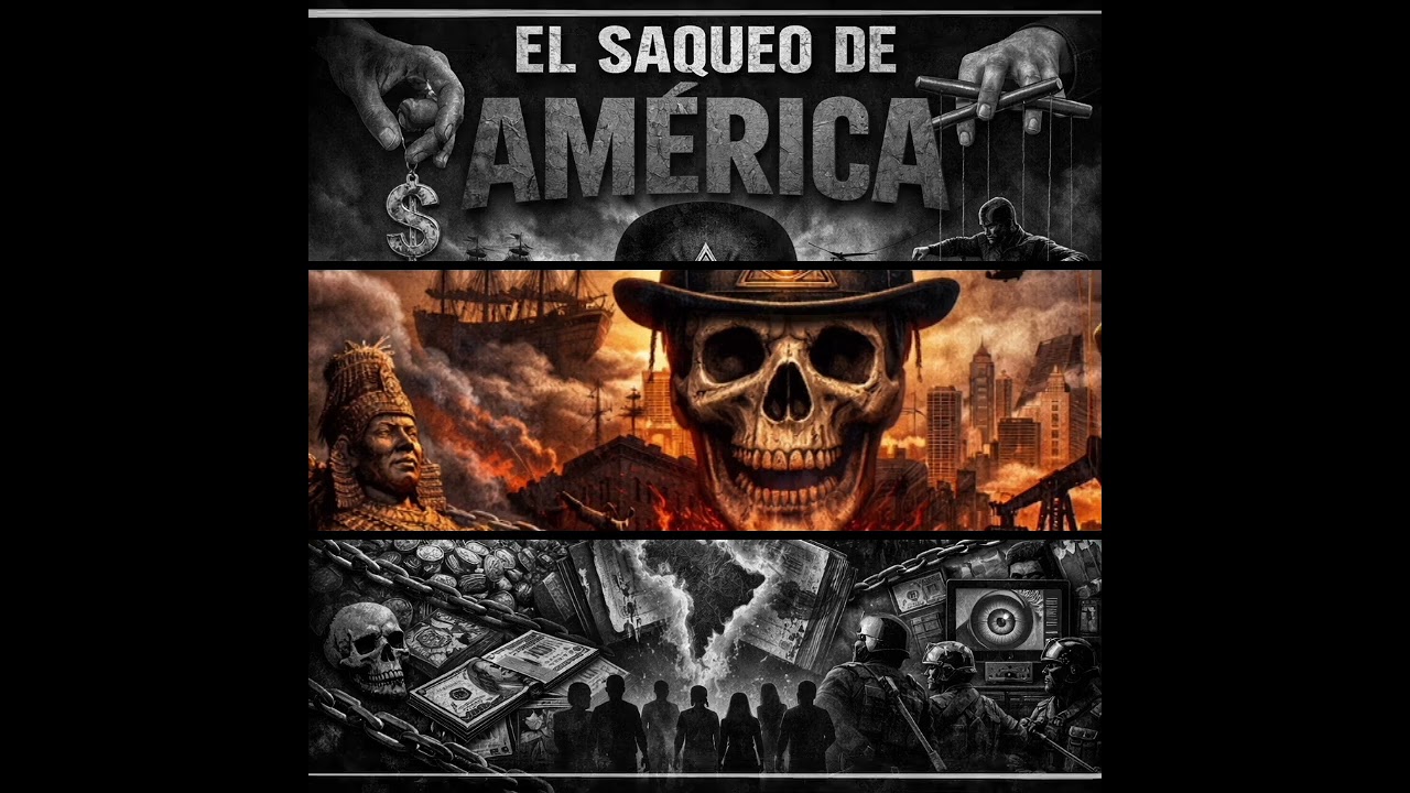 EL SAQUEO DE AMÉRICA – Canción Conspirativa Psicodélica | Trap Oscuro