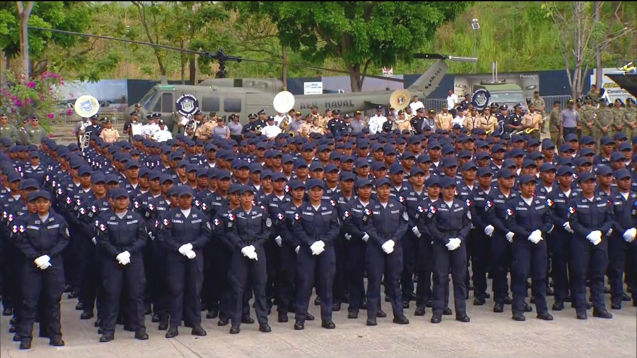 Ceremonia interinstitucional de nuevos agentes de la Fuerza Pública
