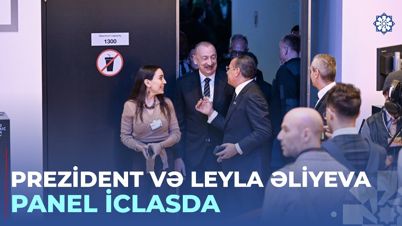 Prezident İlham Əliyev Ümumdünya İqtisadi Forumu çərçivəsində panel iclasda iştirak edib