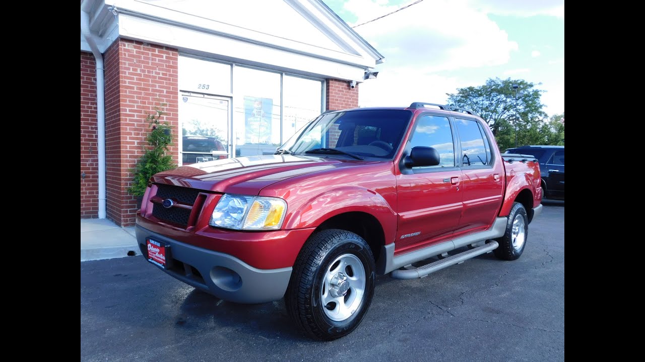 2002 Ford Explorer Sport Trac 4X4 - ONE OWNER! RUST FREE! ONLY 109K! NEW TIRES! DEALER SERVICED! A+