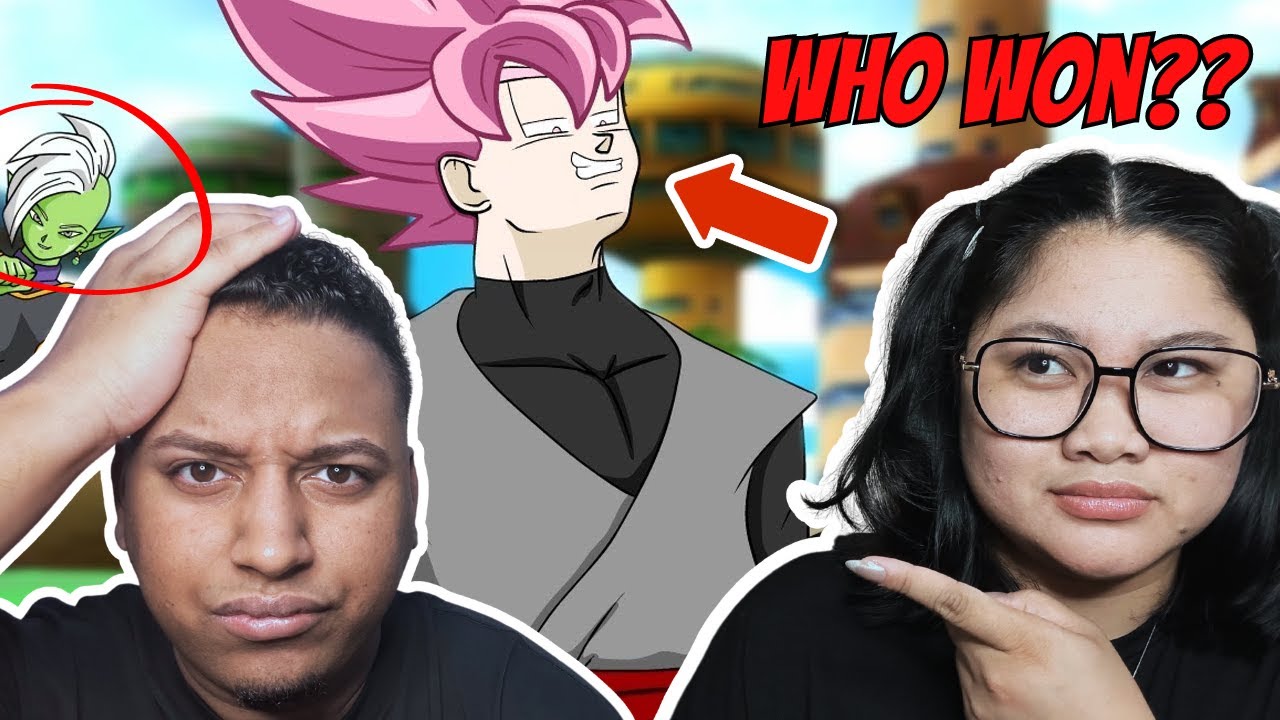 Trunks vs Goku Black EPIC RAP BATTLE! (DBS Parody) | Couple Reacts
