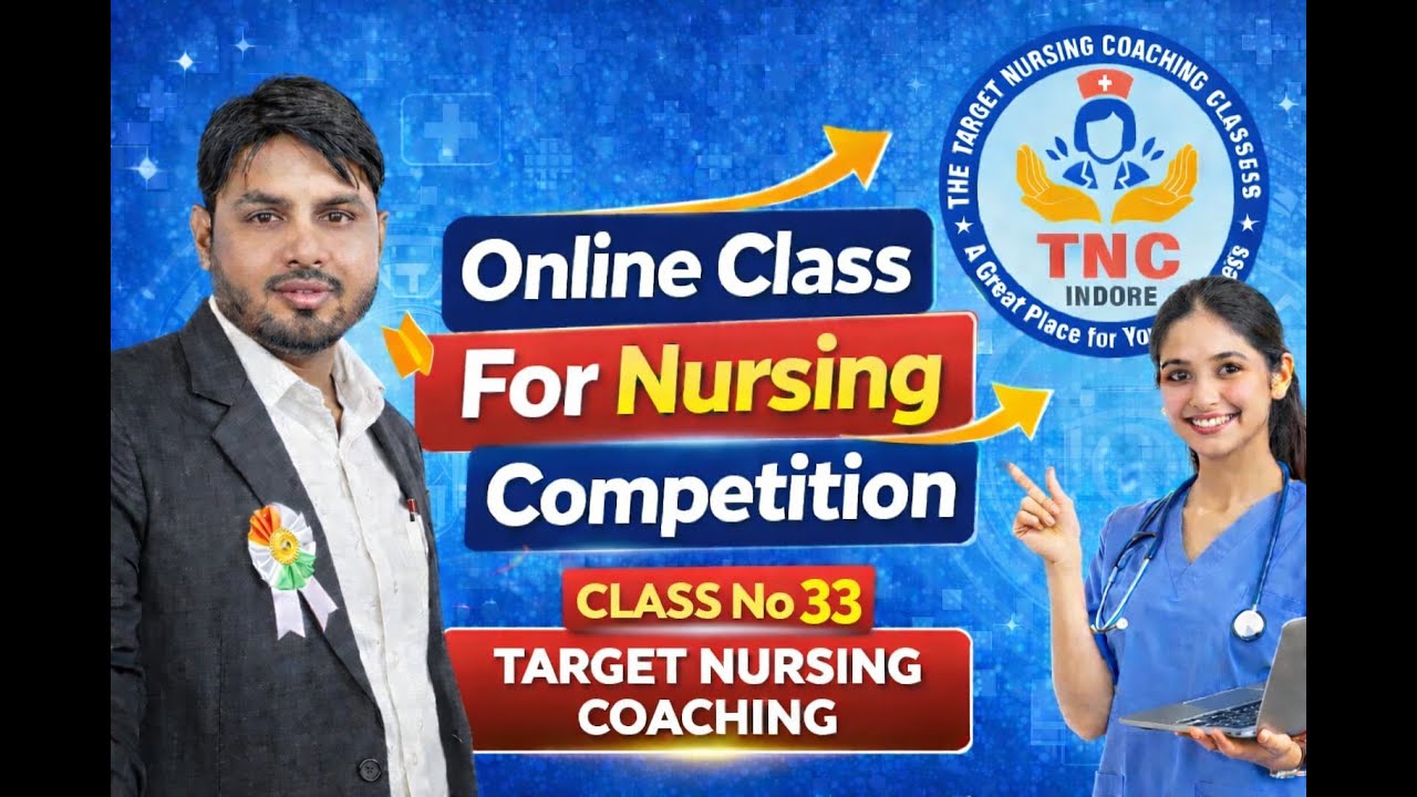 CLASS BY  JUNED SIR  NORCET.RRB.CHO.STAFF NURSE.GROUP 5