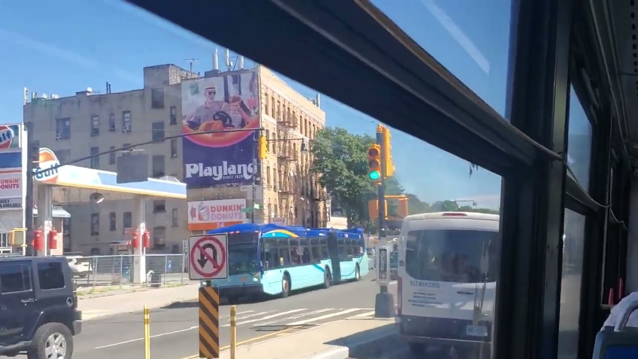 Bx22 Mta bus |NYCT Bus from @E Fordham Road and To Unionport Road