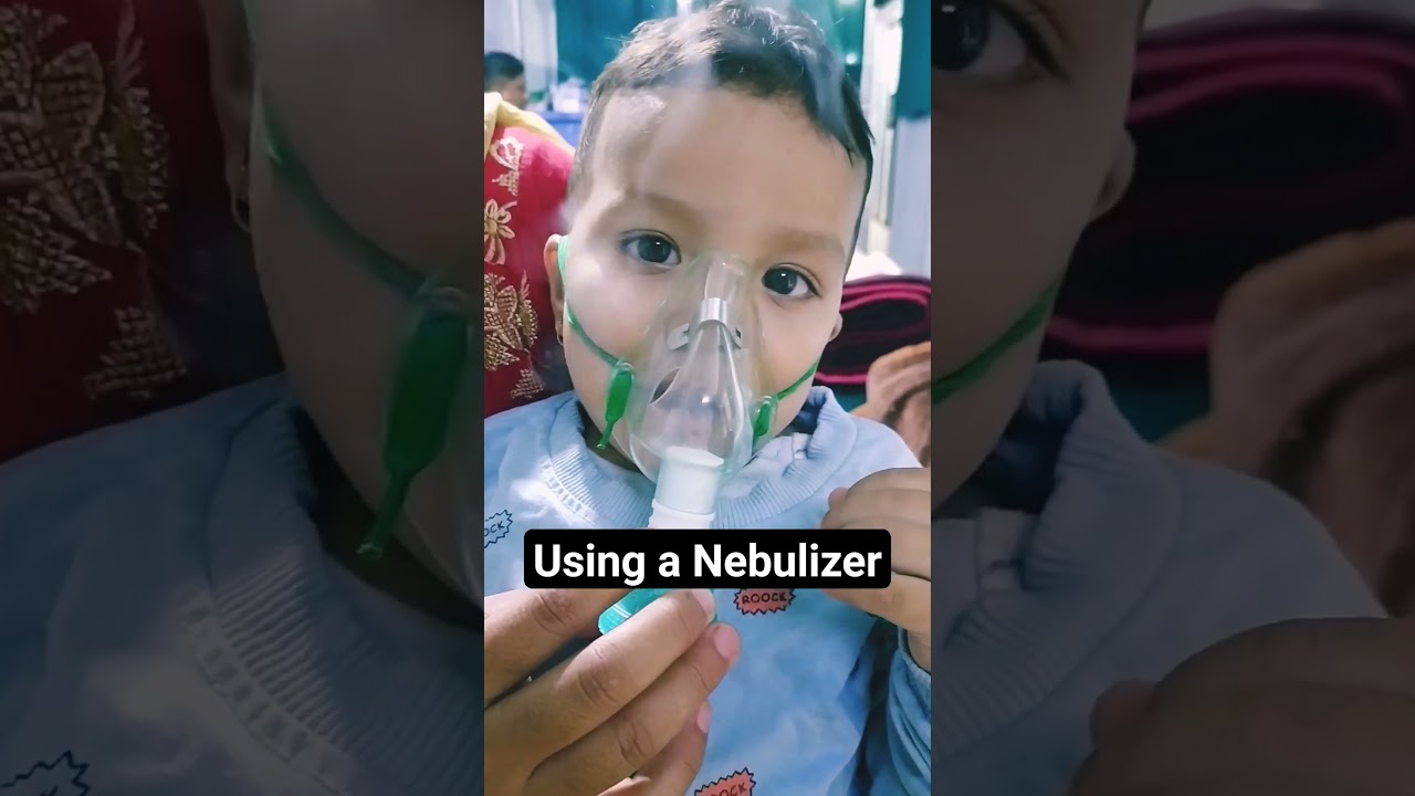 Use of Nebulizer to baby#shorts #viral