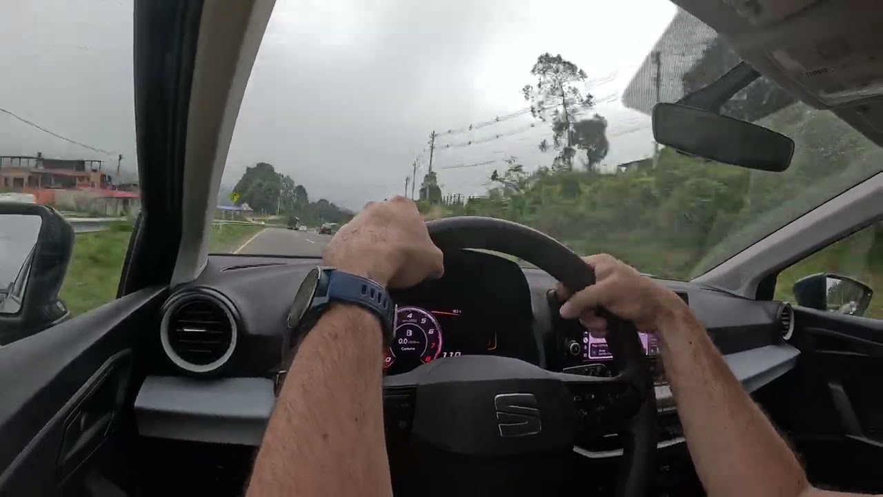 TIMELAPSE Bogotá -  Fusagasuga Ruta Via 40 Marzo 2026 Seat Ibiza 4k