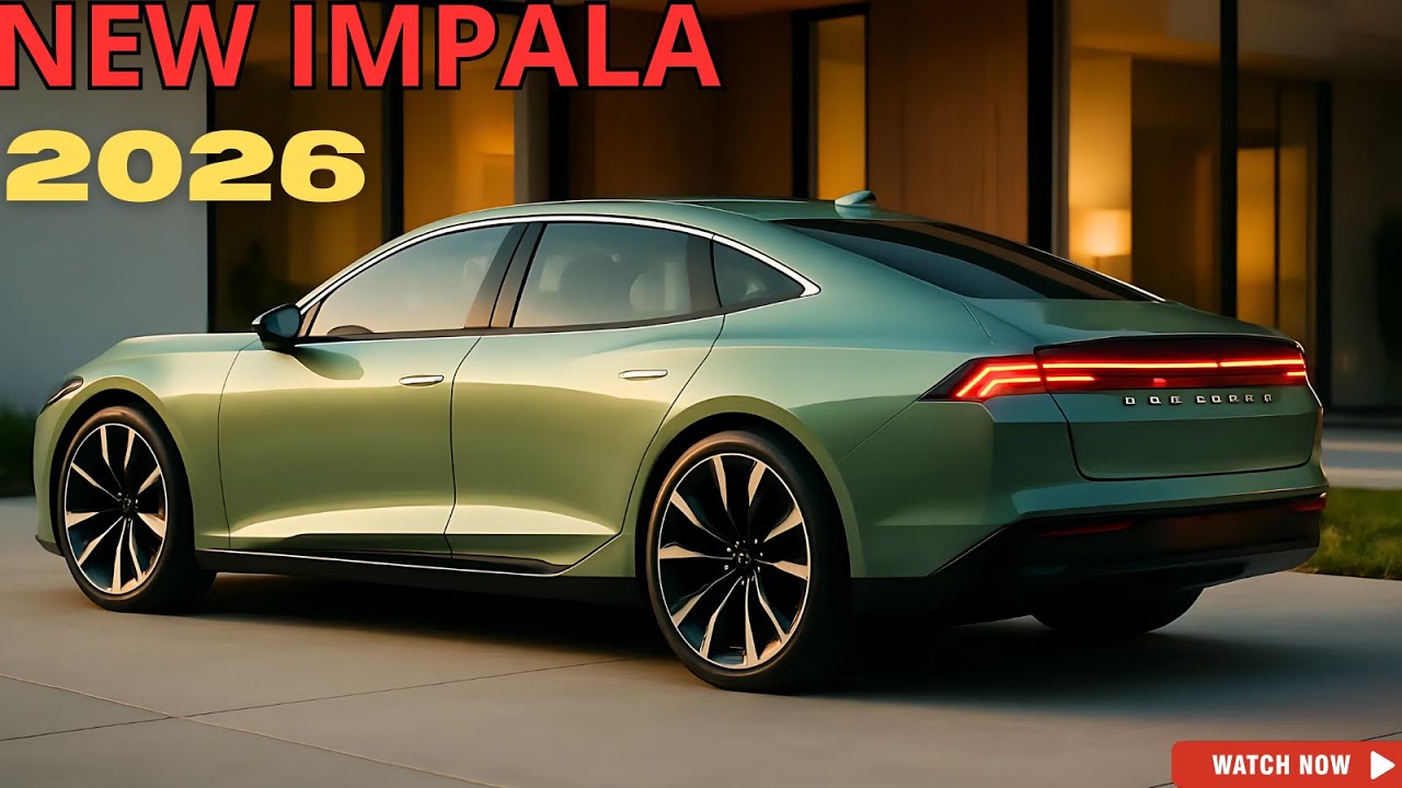 2026 Chevrolet Impala Finally Here - Stunning New Design & Next-Gen Features!