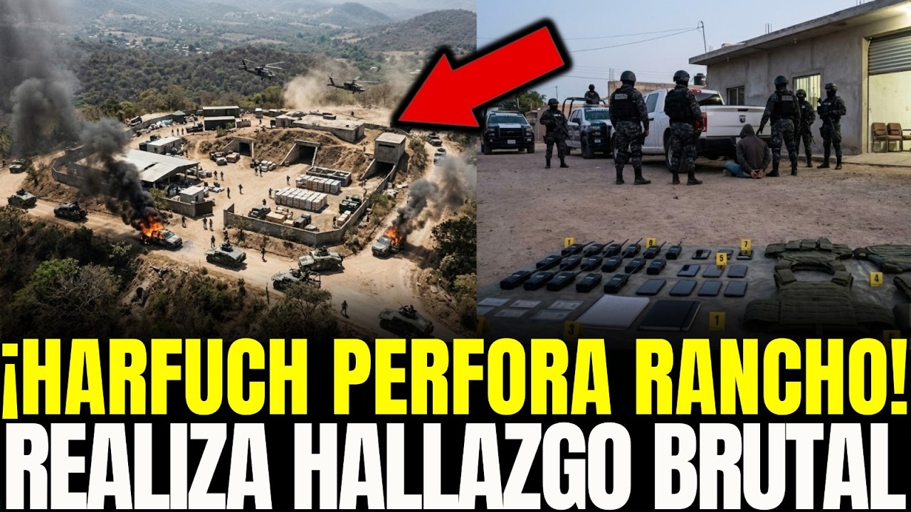 HARFUCH y el EJERCITO PERFORAN RANCHO de 