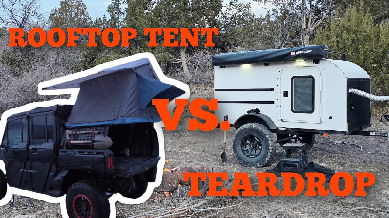 Don’t Buy a Rooftop Tent until you watch THIS! (Teardrop Trailer Comparison)