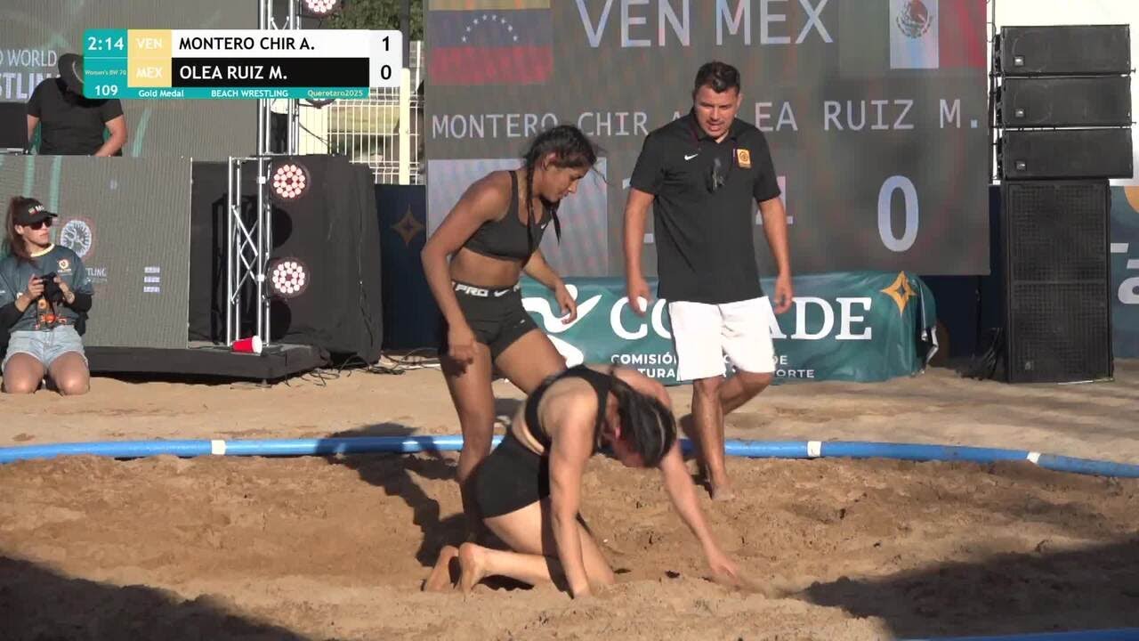 Astrid Paola MONTERO CHIRINOS (VEN) vs. Michelle Anahi OLEA RUIZ (MEX) | 2025 Senior BW Pan-American