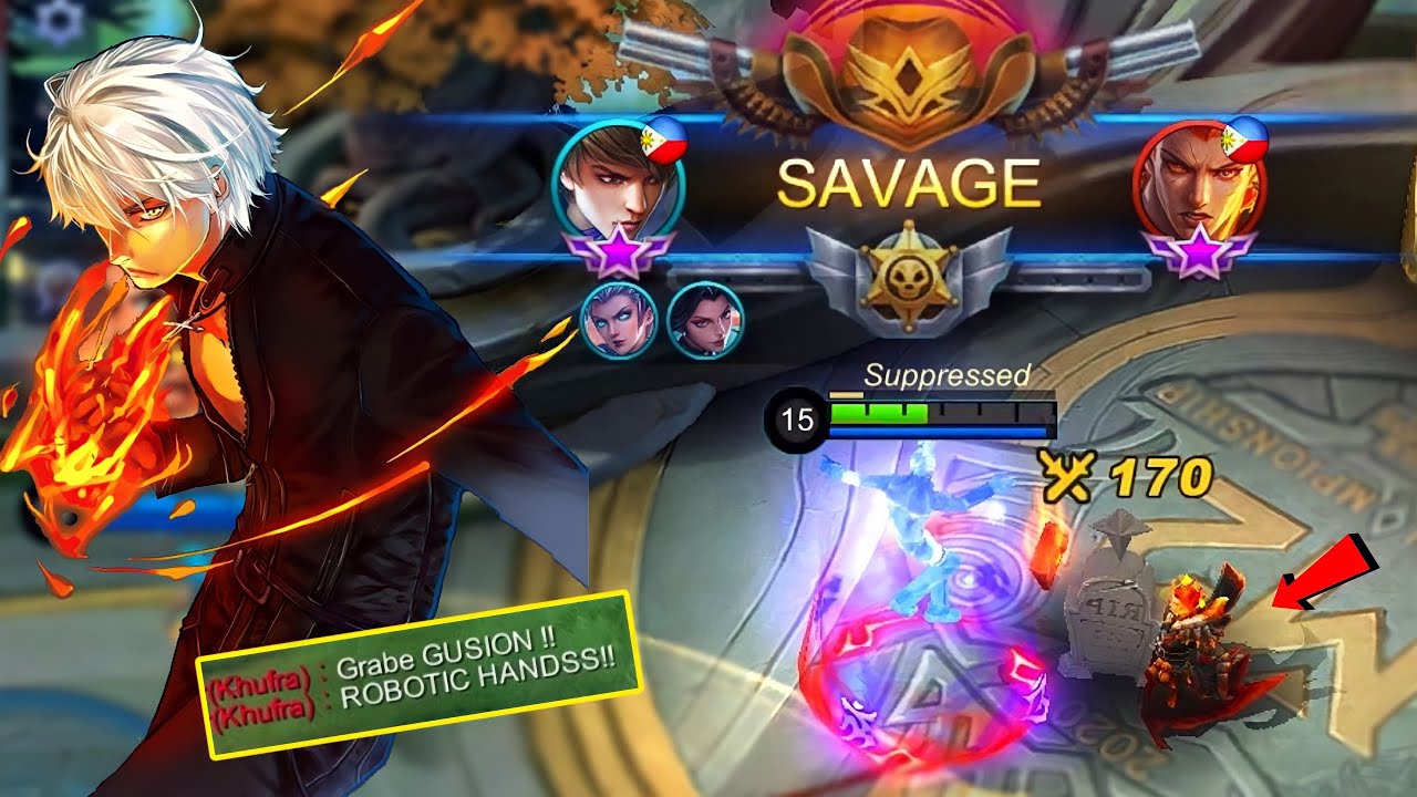 ASTRE GUSION SAVAGE GAMEPLAY! 🔥 | MLBB
