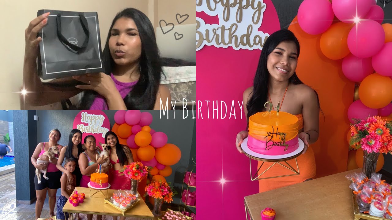 MEU ANIVERSÁRIO ✨ preparativos da festa + abrindo os presentes           #aniversário 