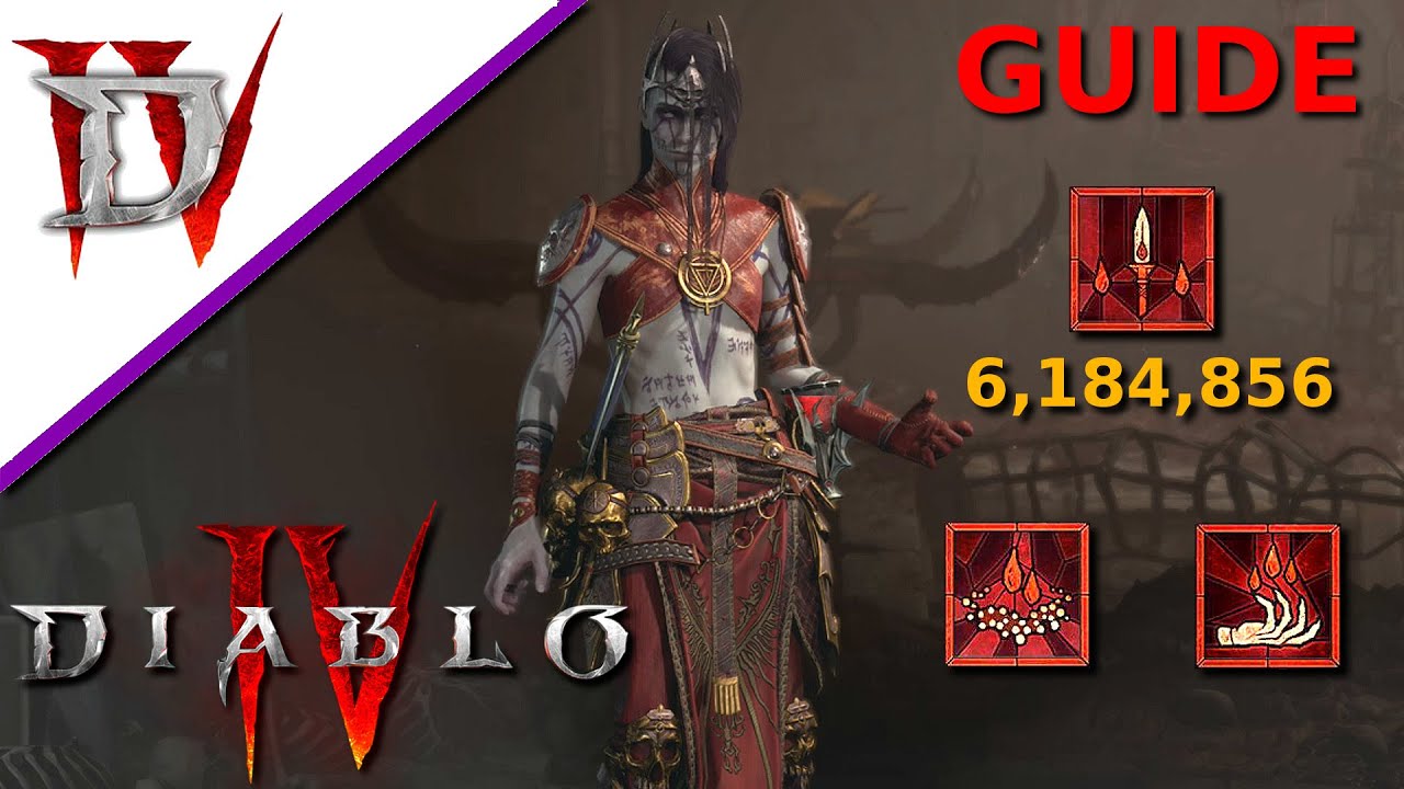 Diablo 4 Guide - Totenbeschwörer - Blutlanze - MILLIONEN Schaden