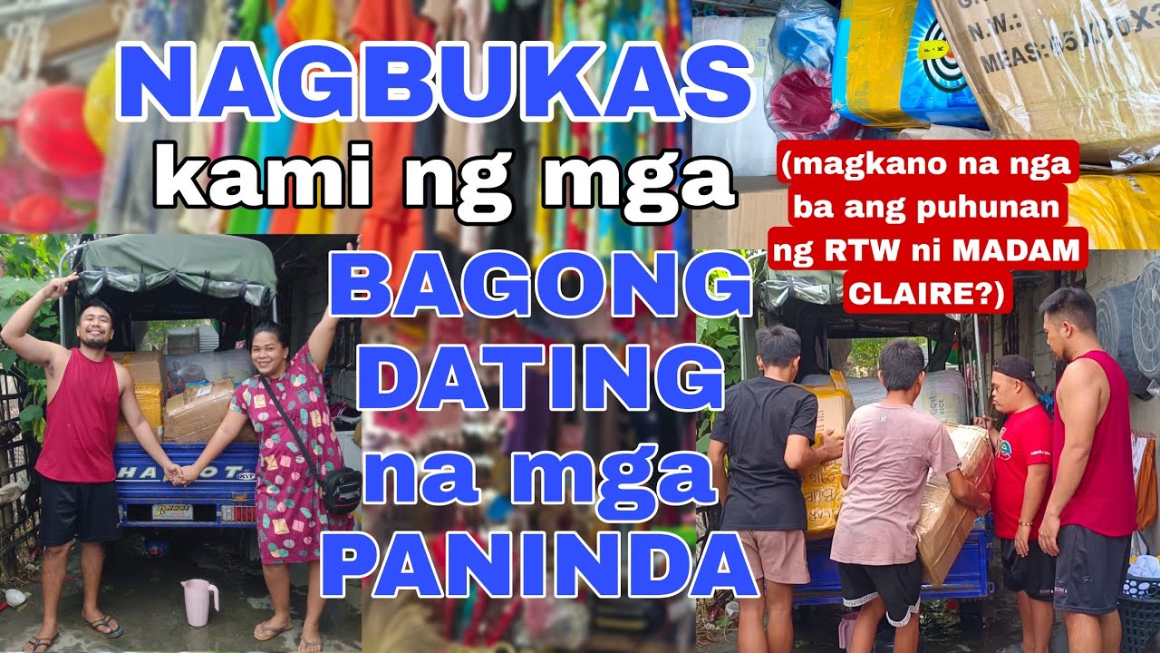 MAGKANO NA NGA BA ANG PUHUNAN NG RTW ni MADAM CLAIRE? | UNSACK + UNBOXING |